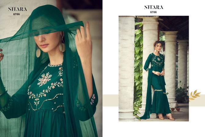 NITARA Ghazal 2 Fancy Stylish Designer Festive Wear Heavy Readymade Salwar Suit Collection